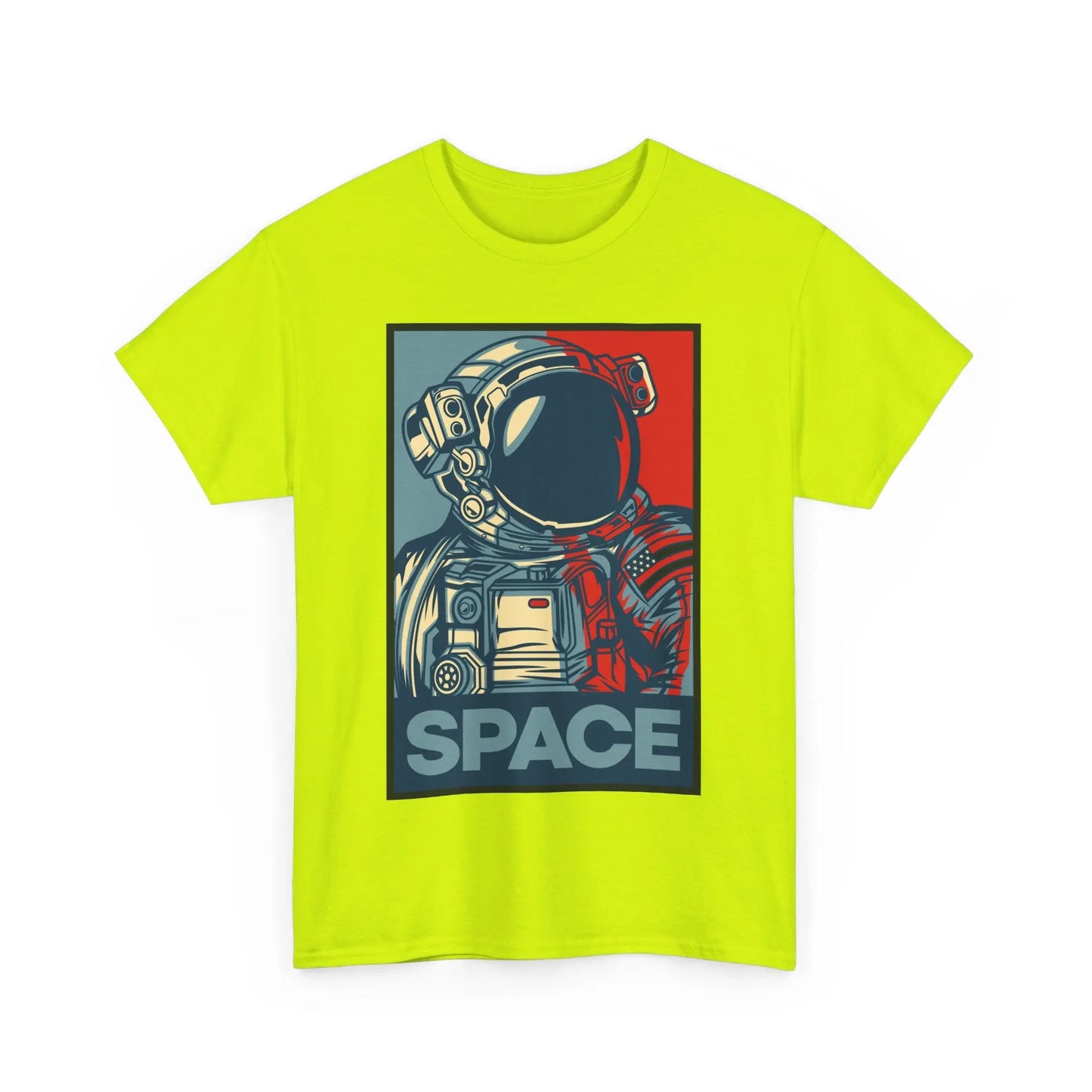 Space, Unisex Heavy Cotton Tee, Space Race Tee. spacex