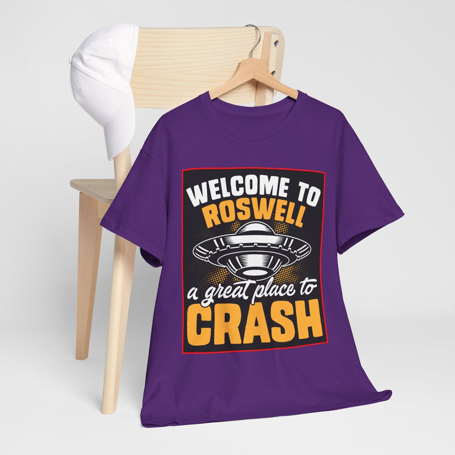 Roswell, UFO, Unisex Heavy Cotton Tee, graphic design, png, t-shirts, t-shirt, tshirts