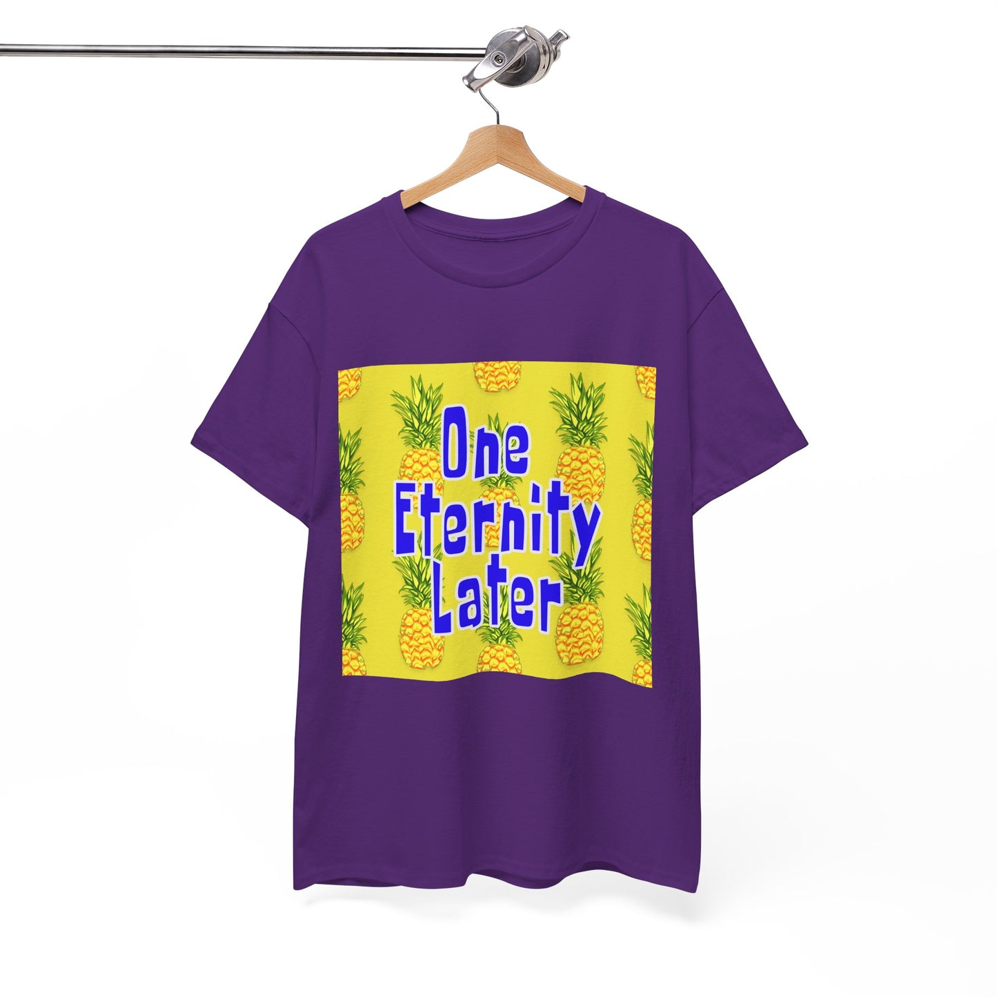 One Eternity Later, Unisex Heavy Cotton Tee, SpongeBob, cartoons, t-shirt, t-shirts, tshirt, png, funny, kids