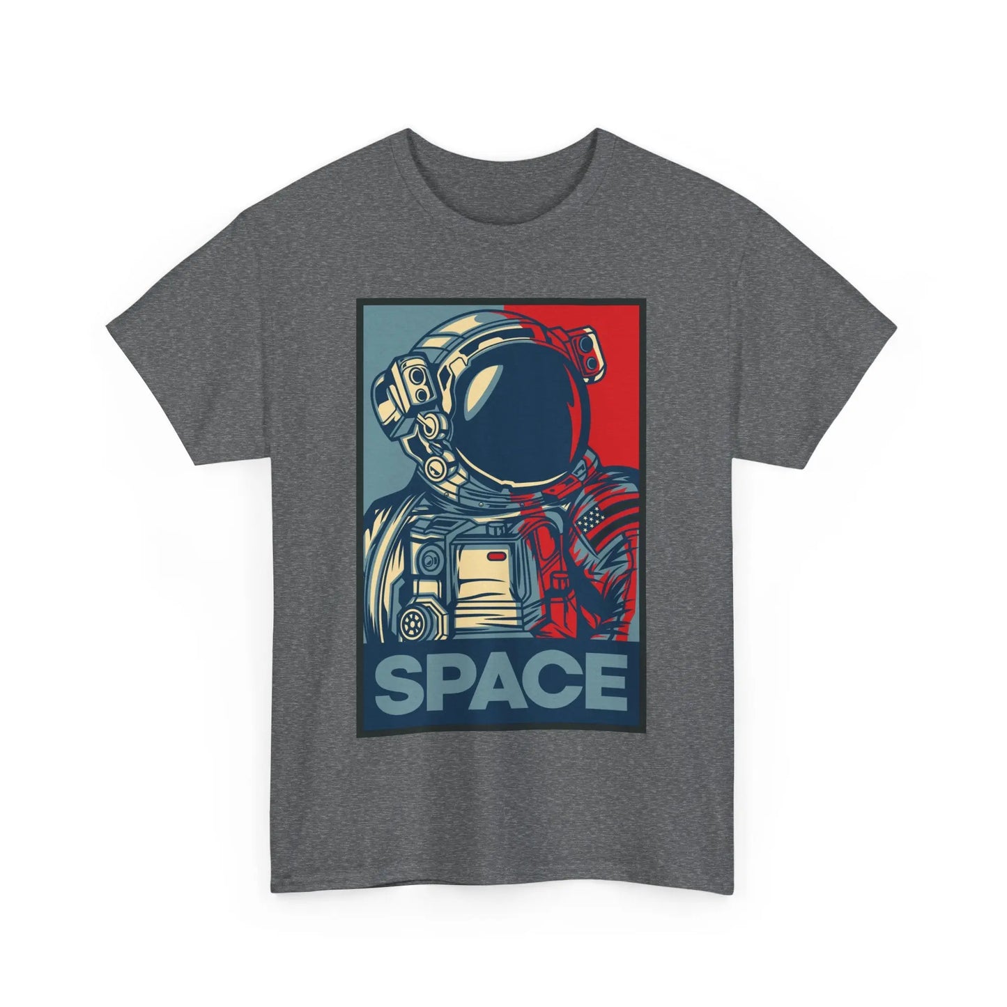 Space, Unisex Heavy Cotton Tee, Space Race Tee. spacex