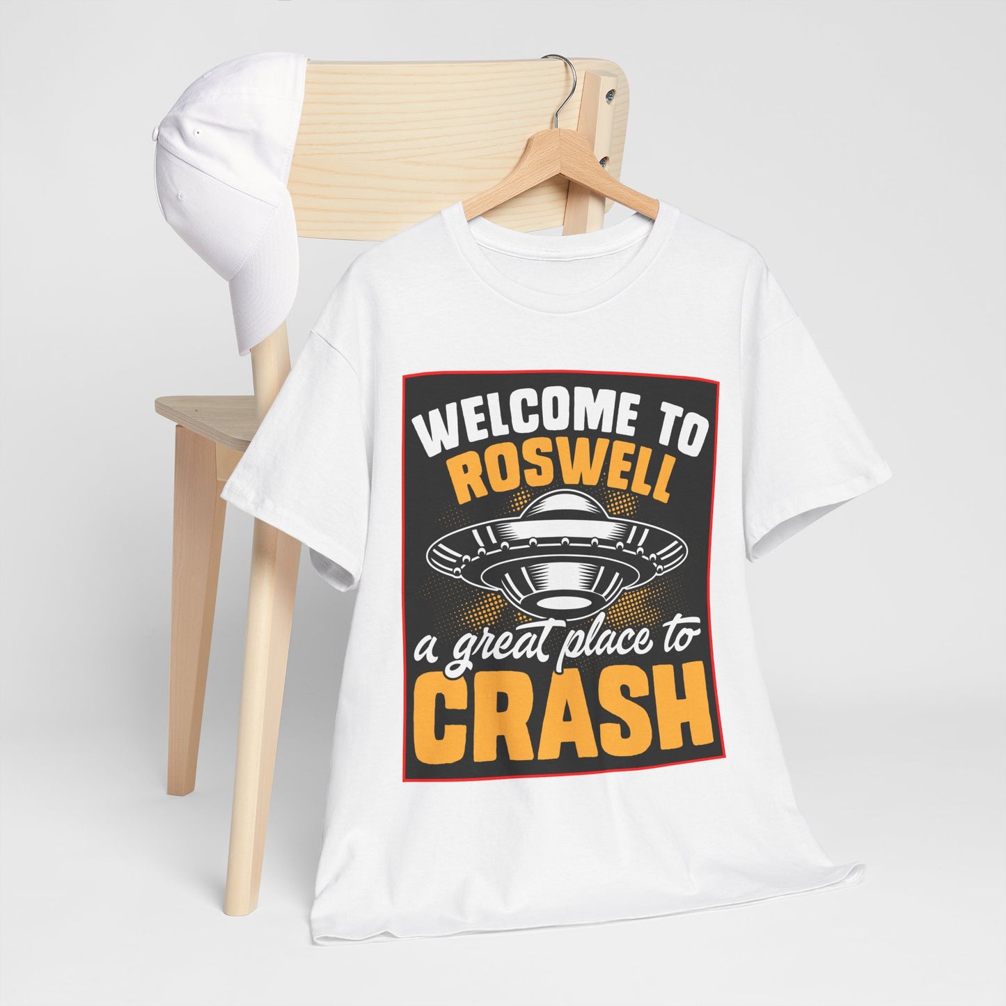 Roswell, UFO, Unisex Heavy Cotton Tee, graphic design, png, t-shirts, t-shirt, tshirts