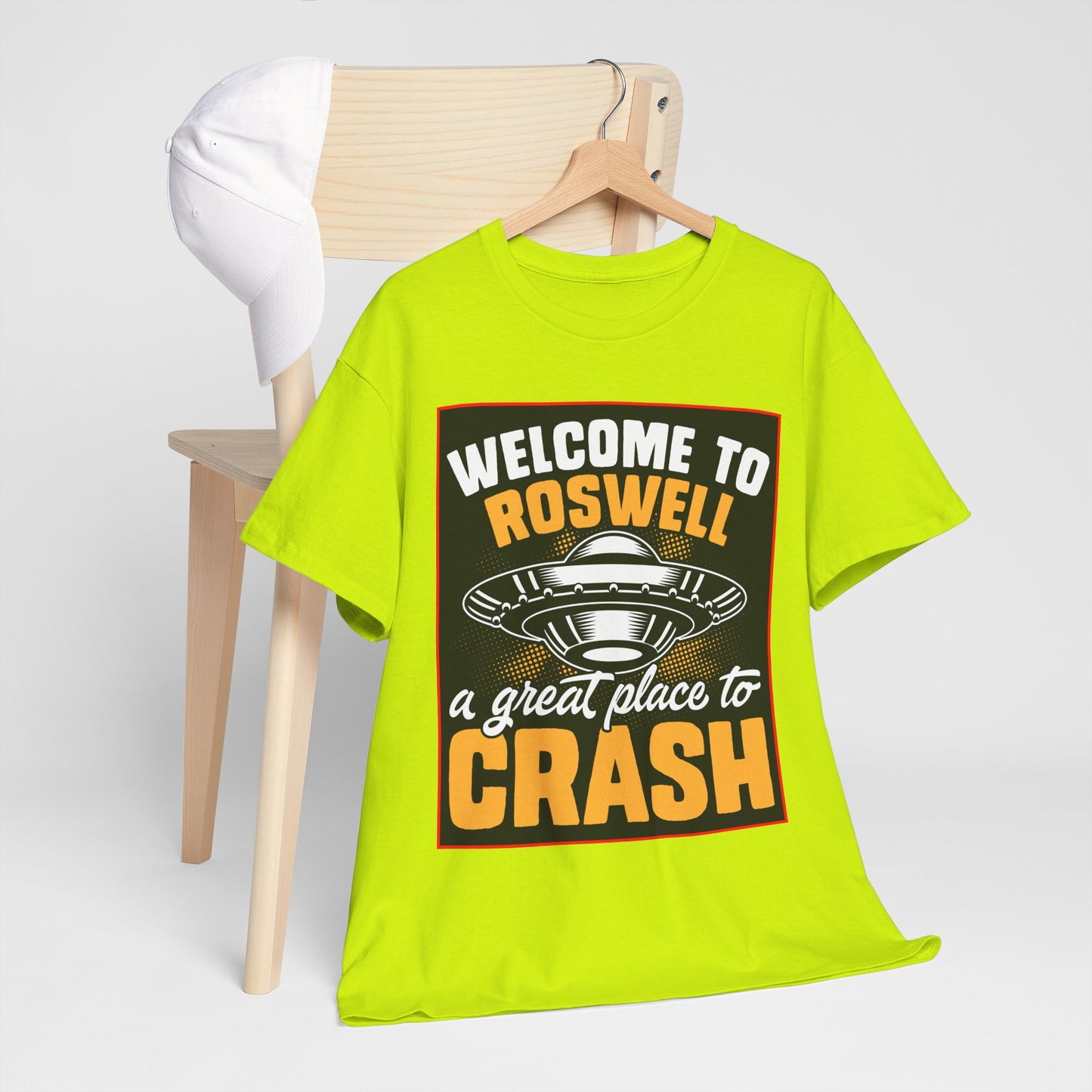 Roswell, UFO, Unisex Heavy Cotton Tee, graphic design, png, t-shirts, t-shirt, tshirts