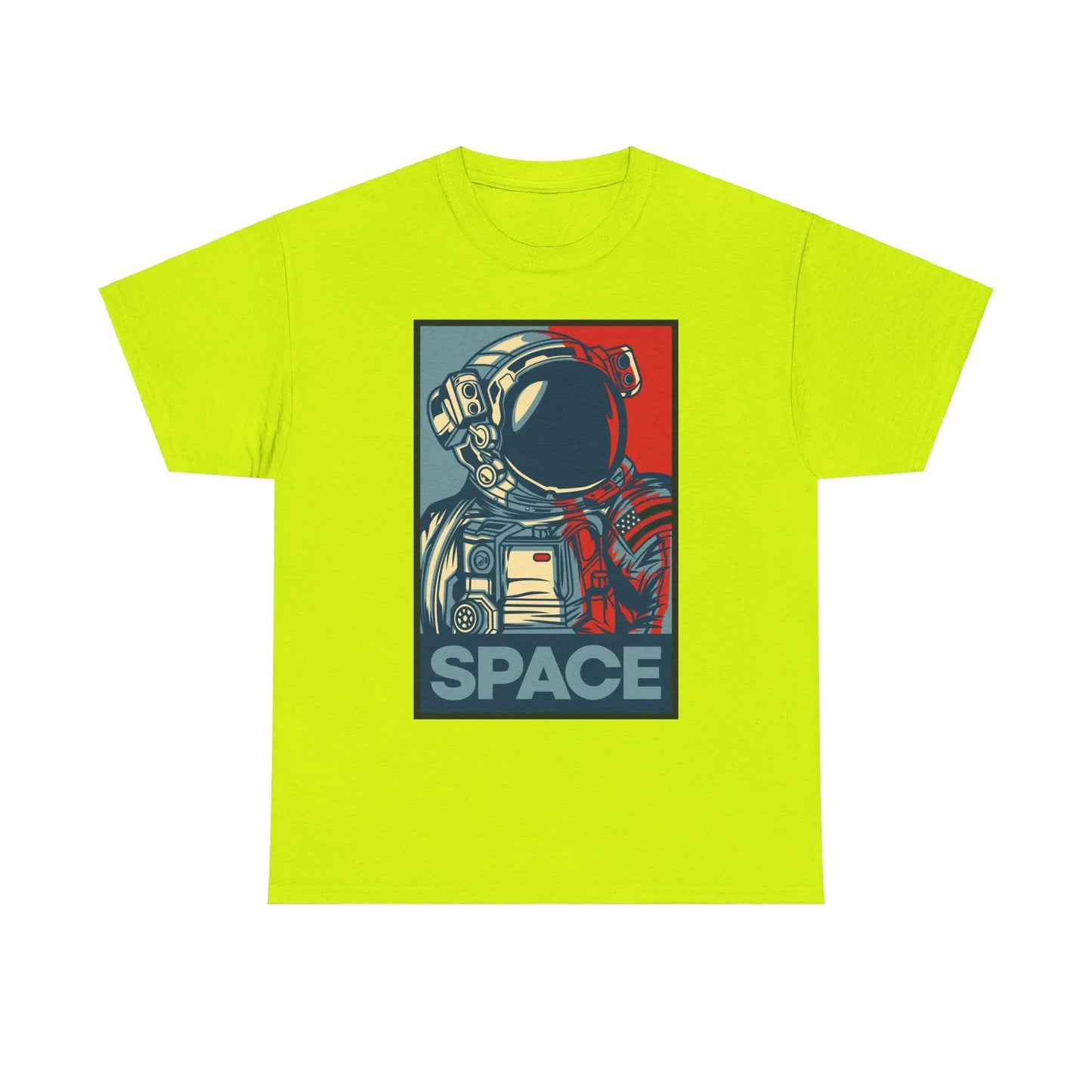 Space, Unisex Heavy Cotton Tee, Space Race Tee. spacex