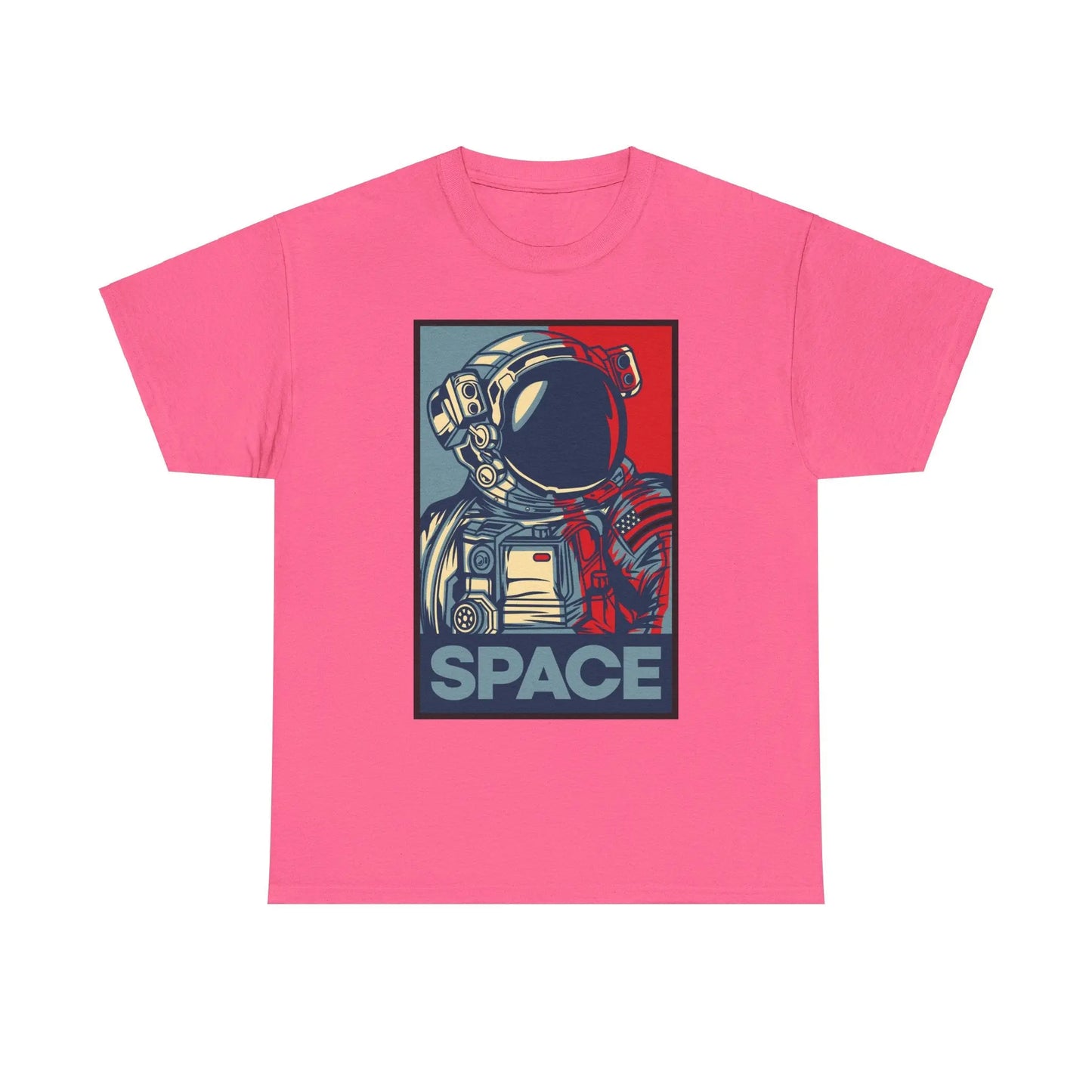 Space, Unisex Heavy Cotton Tee, Space Race Tee. spacex