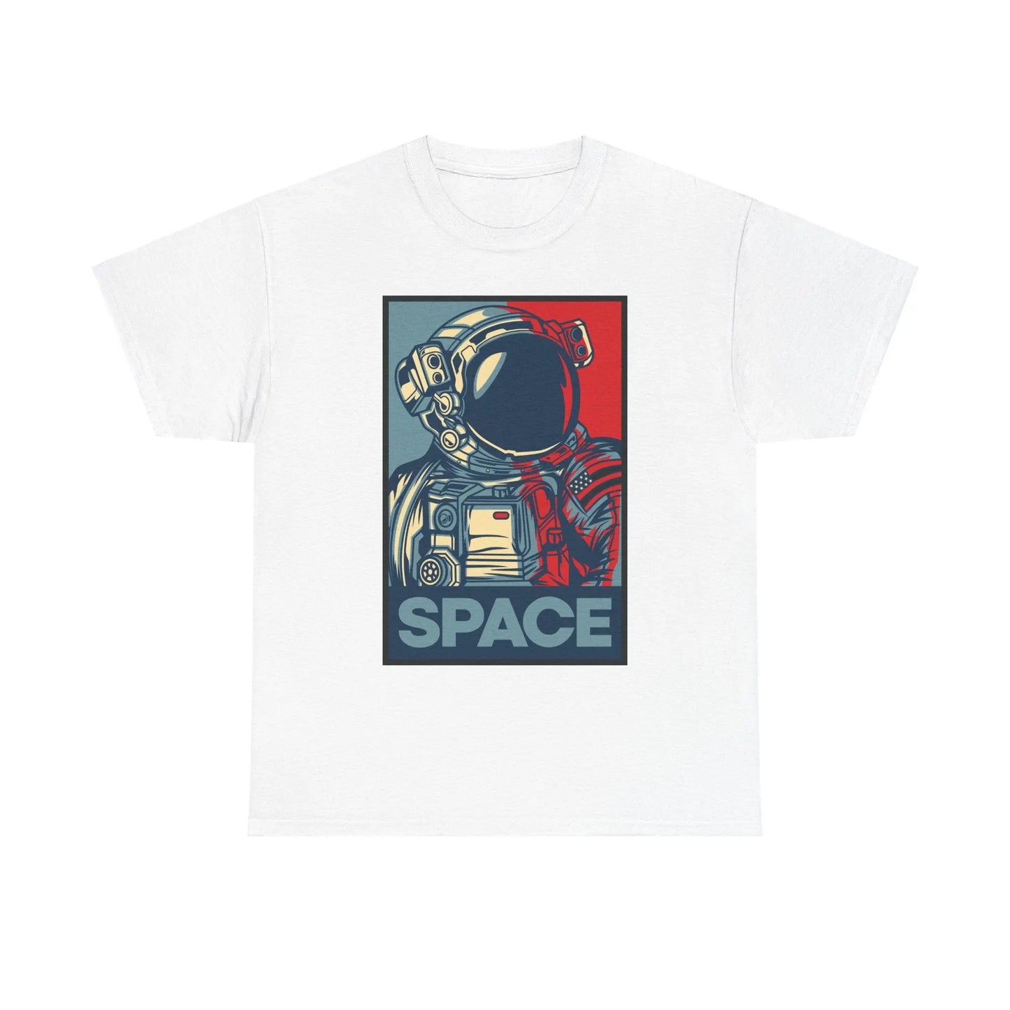 Space, Unisex Heavy Cotton Tee, Space Race Tee. spacex