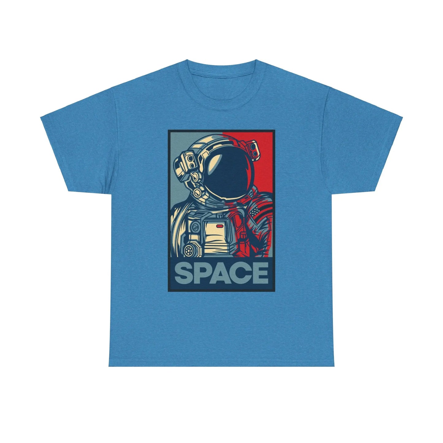 Space, Unisex Heavy Cotton Tee, Space Race Tee. spacex