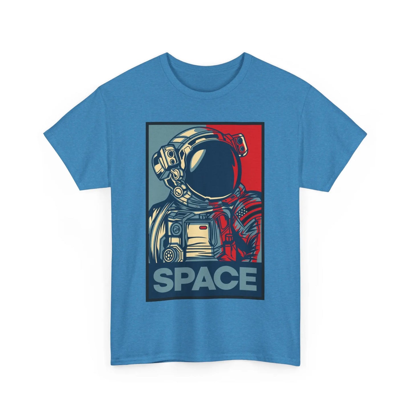 Space, Unisex Heavy Cotton Tee, Space Race Tee. spacex